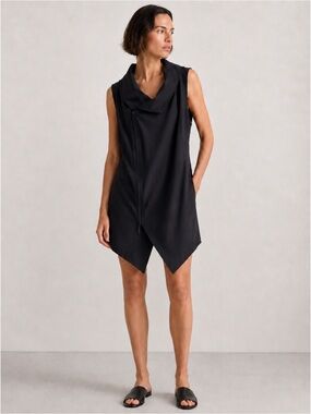 Porto SF - Asymmetrical Zip Vest Tunic Dress